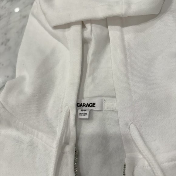 Garage Zip-up Starred Hoodie - Size M - Picture 2 of 3